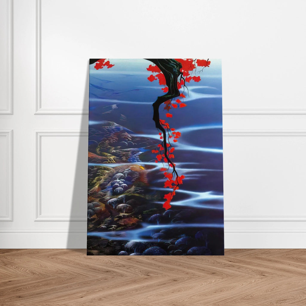 Red Leaves Canvas | Eyvind Earle Canvas | Eyvind Earle Prints