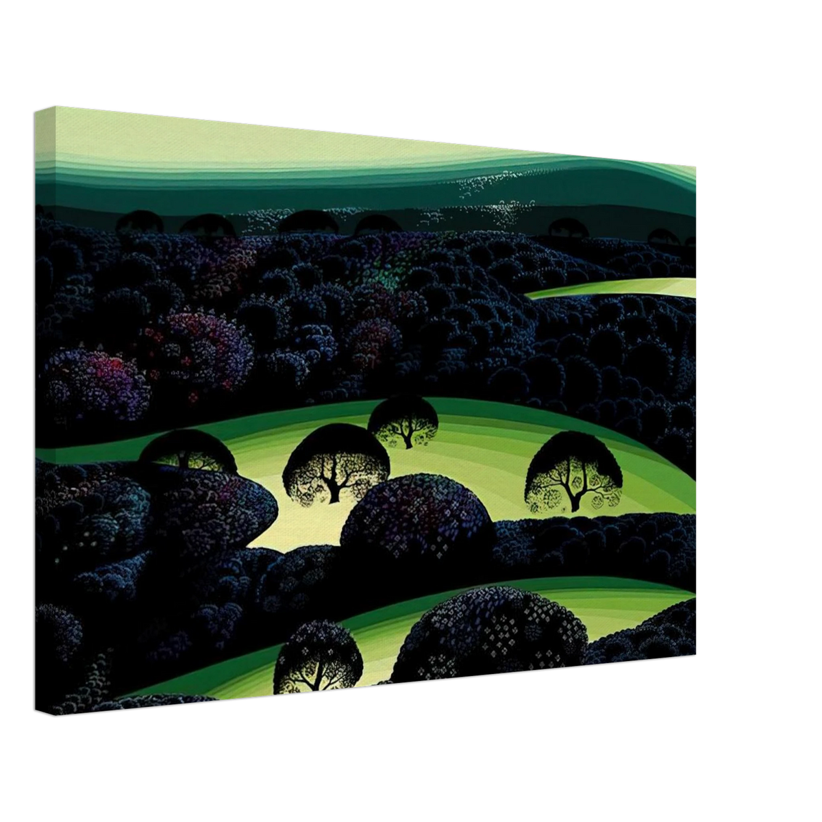 Nocturne Canvas | Eyvind Earle Canvas | Eyvind Earle Prints