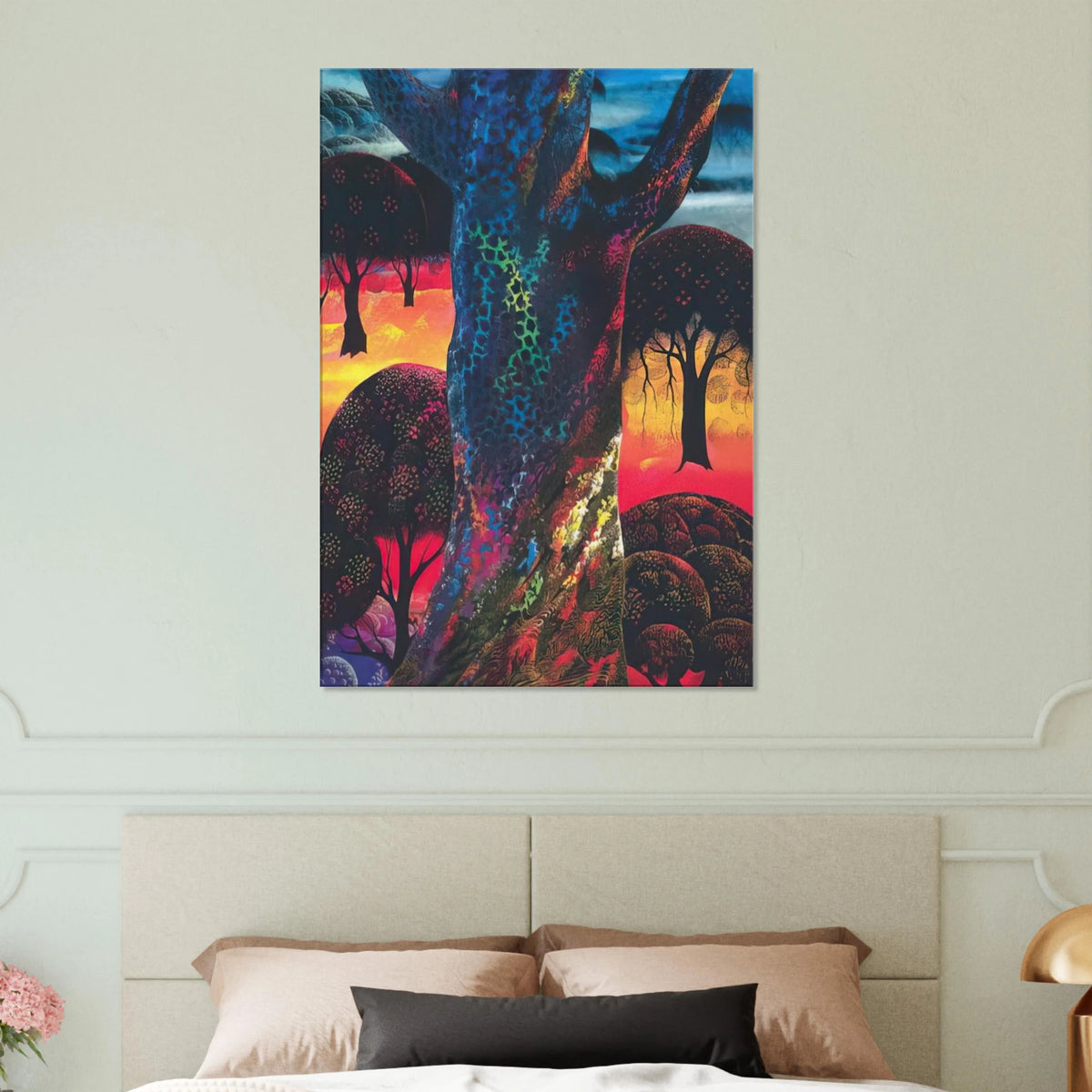 Fire Magic Canvas | Eyvind Earle Canvas | Eyvind Earle Prints