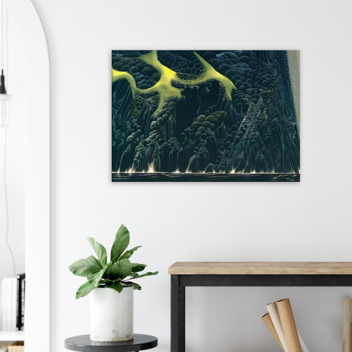 Out of the Sea Canvas | Eyvind Earle Canvas | Eyvind Earle Prints