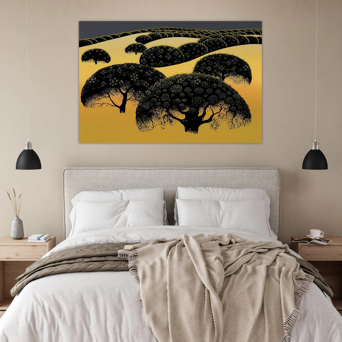 Santa Ynez Oaks Poster | Eyvind Earle Poster | Eyvind Earle Prints