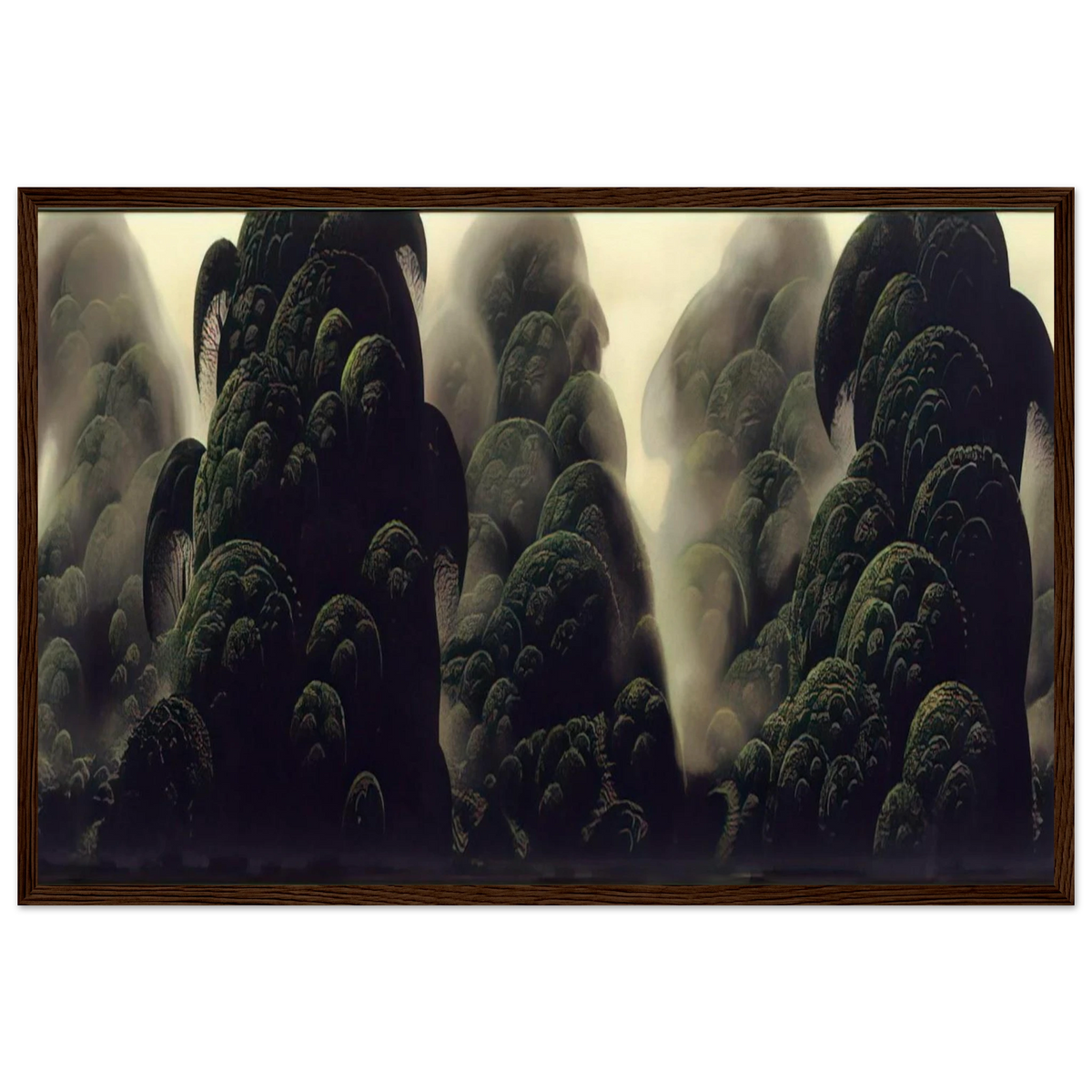 Spirit Grove Framed Poster | Eyvind Earle Framed Prints Wall Art | Eyvind Earle Prints