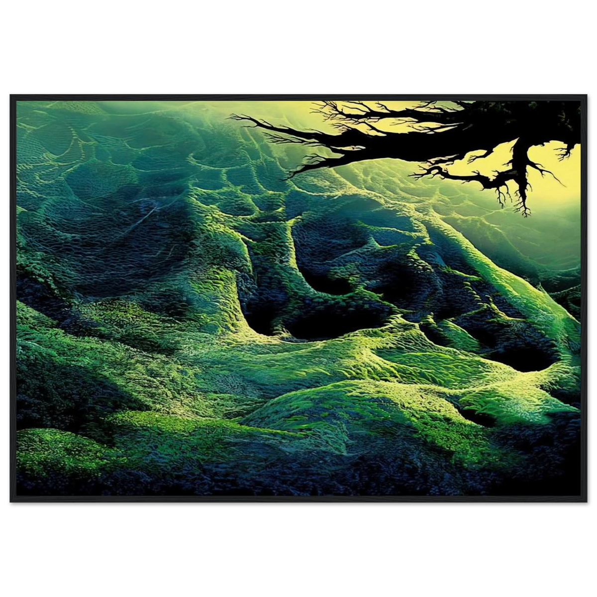 My Soul Framed Poster | Eyvind Earle Framed Prints Wall Art | Eyvind Earle Prints