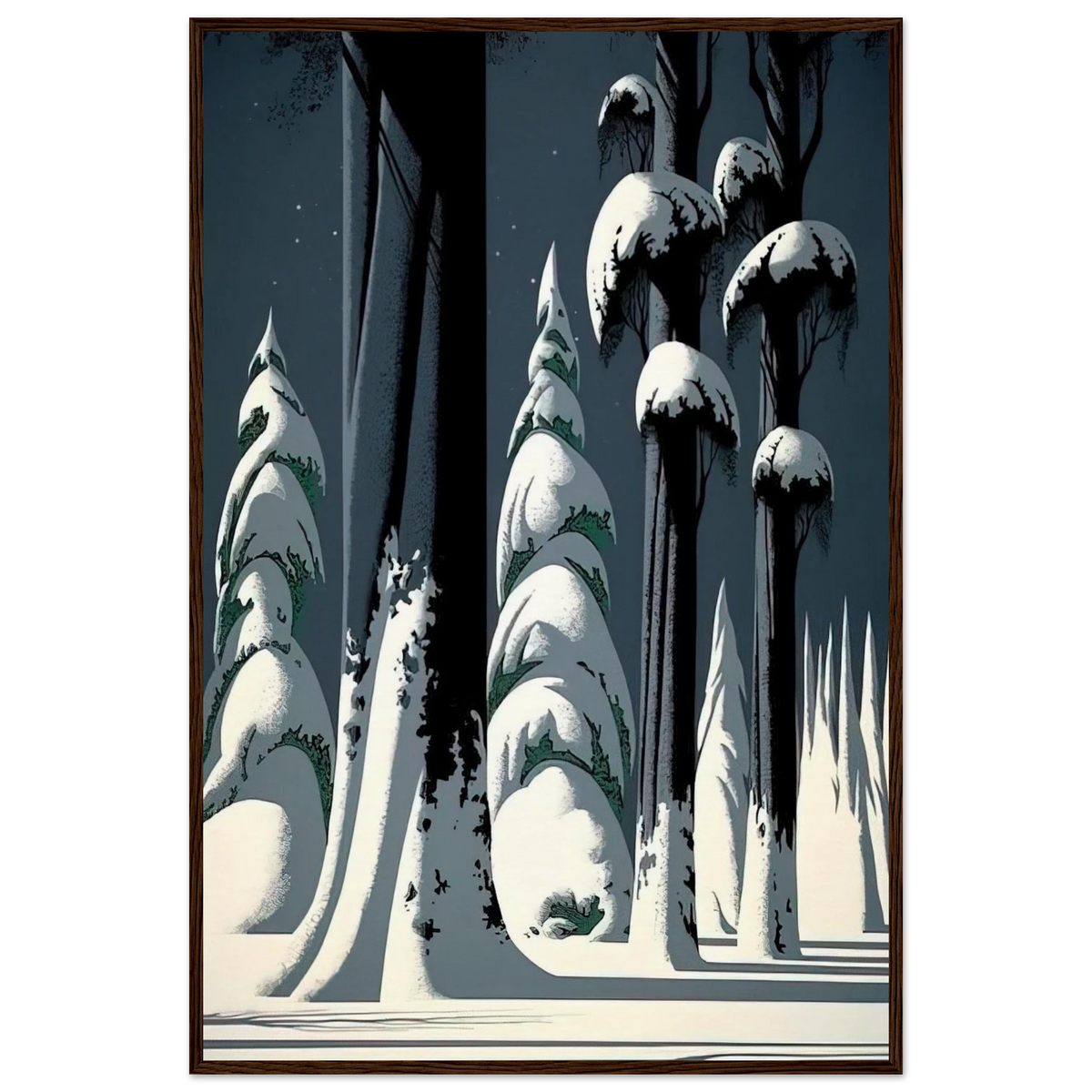 Yosemite Framed Poster | Eyvind Earle Framed Prints Wall Art | Eyvind Earle Prints