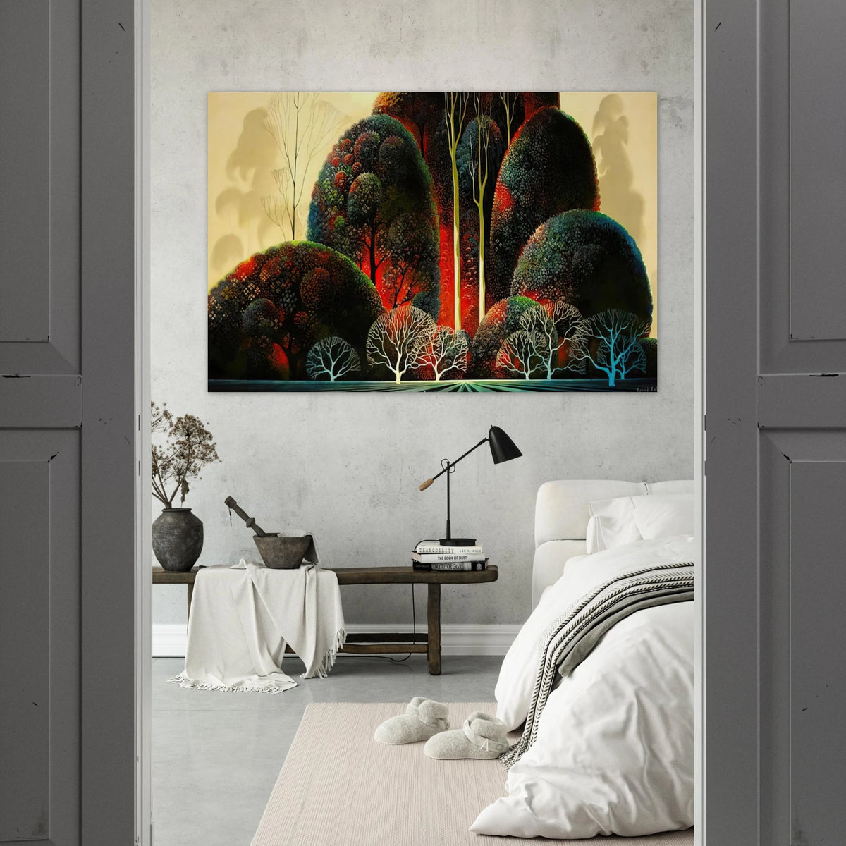 California Orchid Poster | Eyvind Earle Poster | Eyvind Earle Prints
