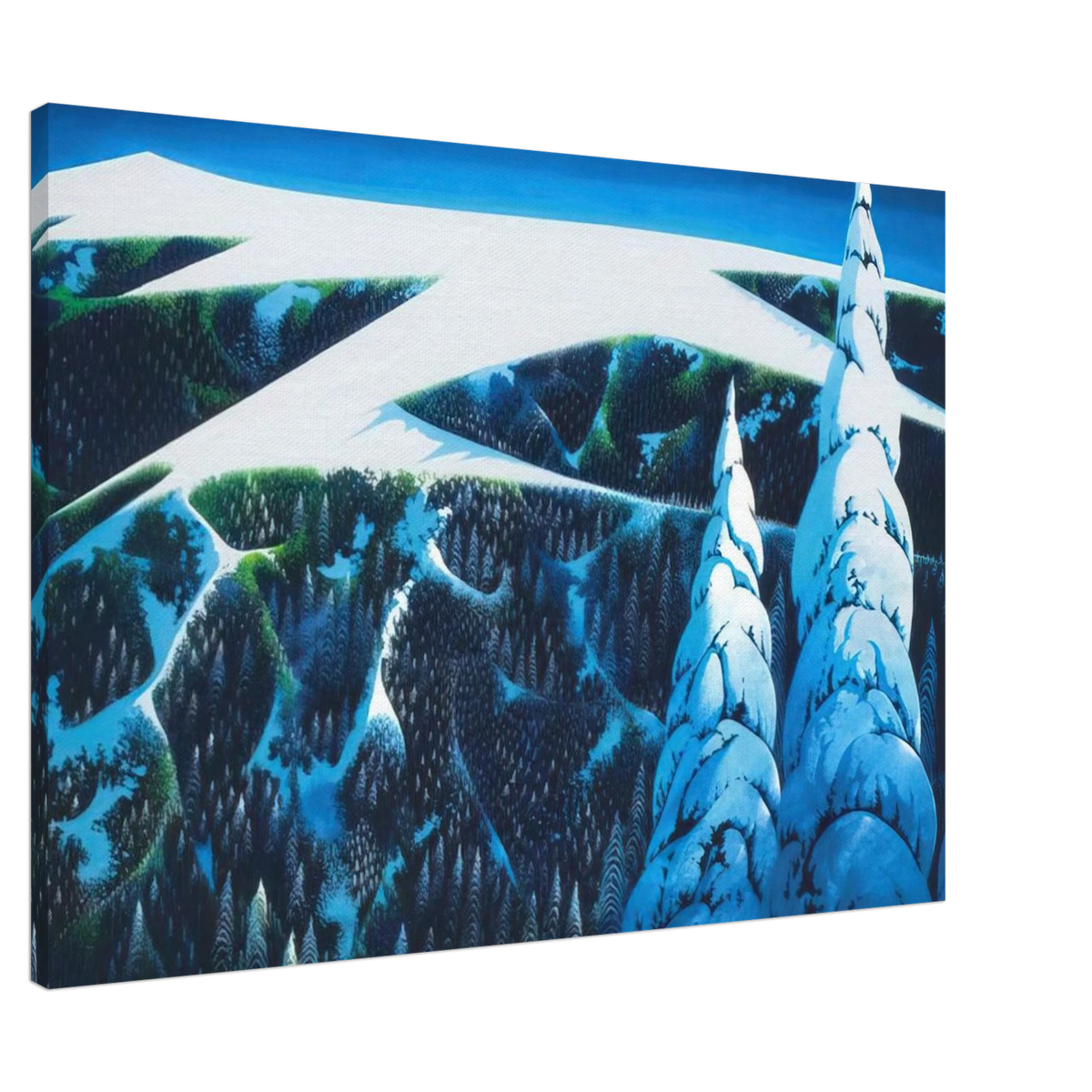 Sangre De Cristo Range Canvas | Eyvind Earle Canvas | Eyvind Earle Prints