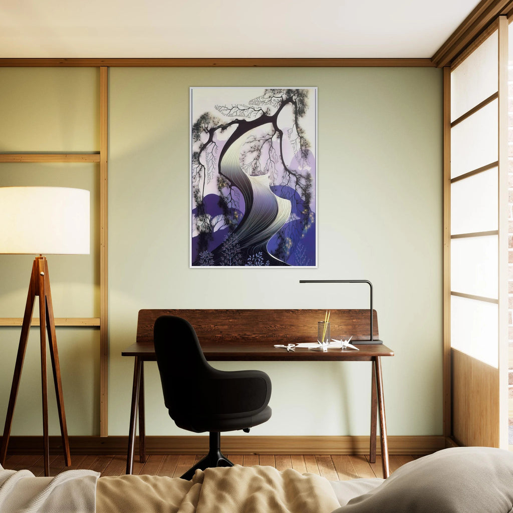 Bonsai Framed Poster | Eyvind Earle Framed Prints Wall Art | Eyvind Earle Prints