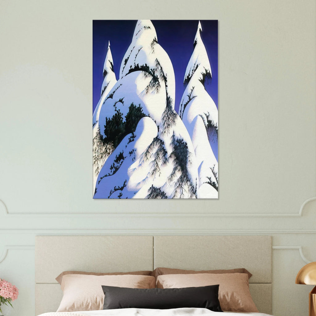 Snow Trees Canvas | Eyvind Earle Canvas | Eyvind Earle Prints