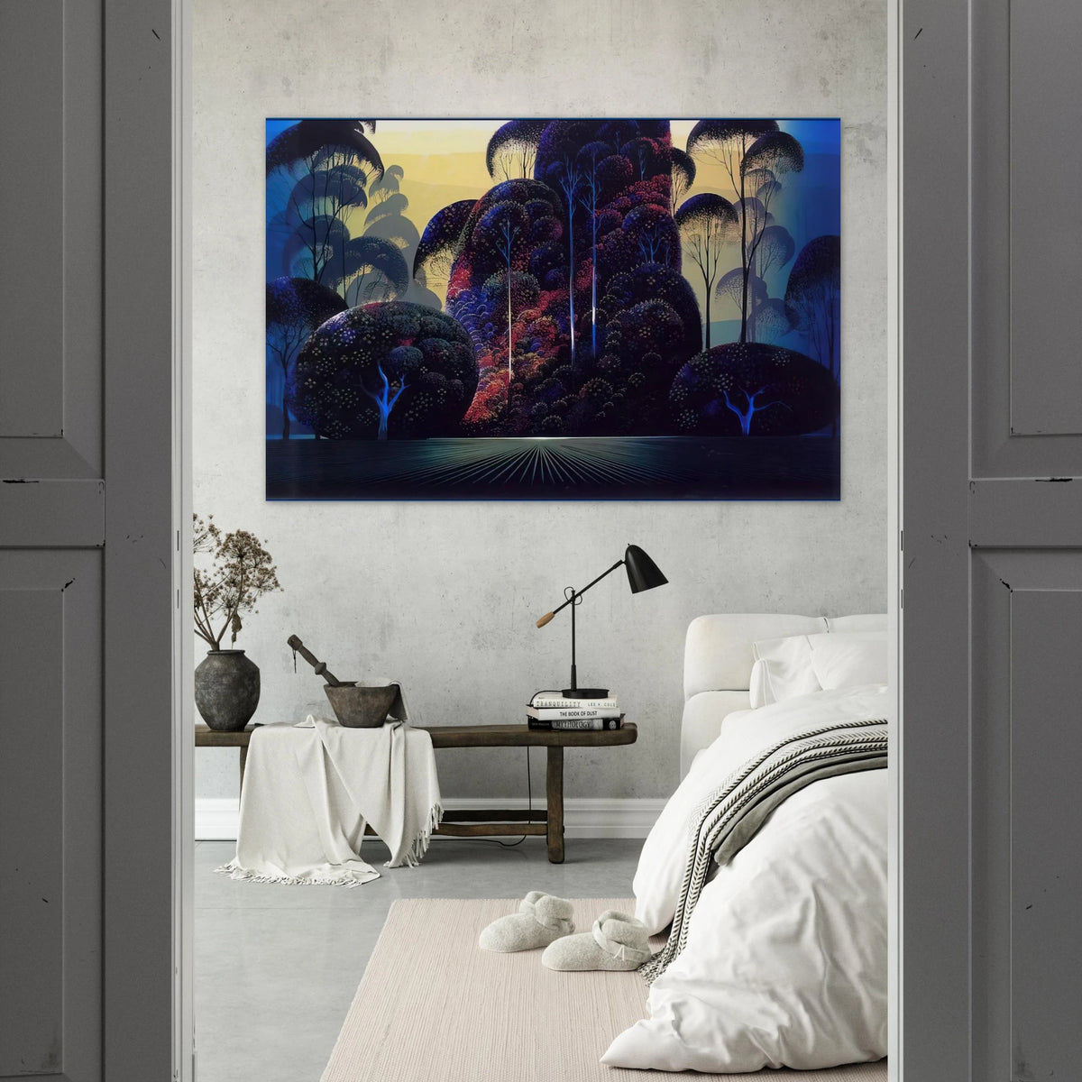 Mendocino Poster | Eyvind Earle Poster | Eyvind Earle Prints
