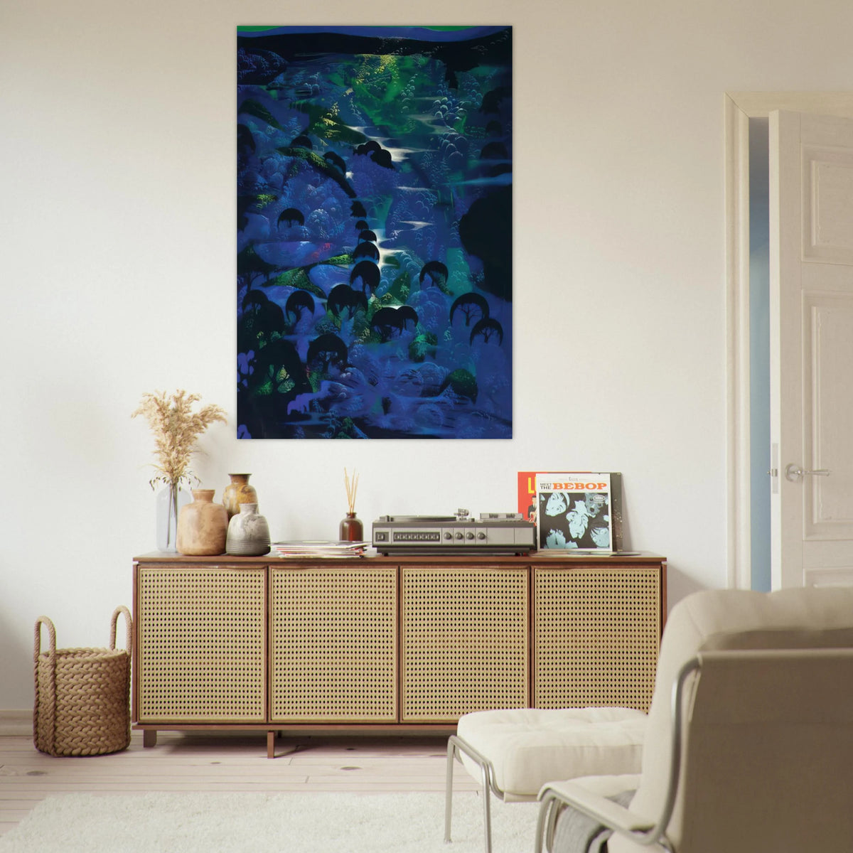 Beneath an Emerald Sky Poster | Eyvind Earle Poster | Eyvind Earle Prints