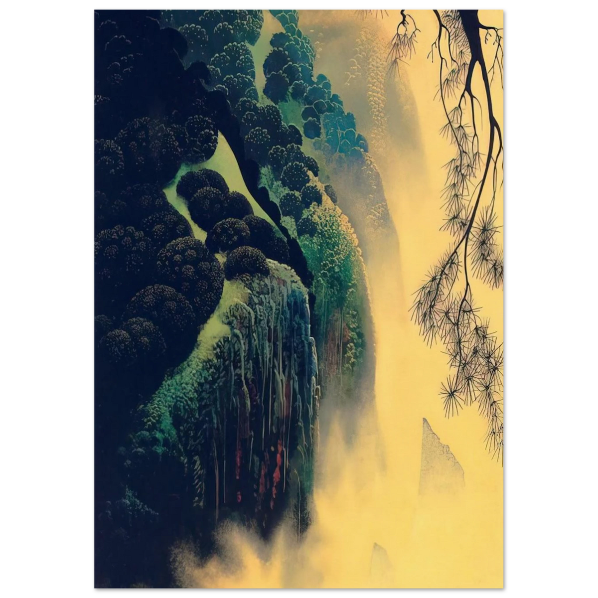 Jeweled Coast Poster | Eyvind Earle Poster | Eyvind Earle Prints