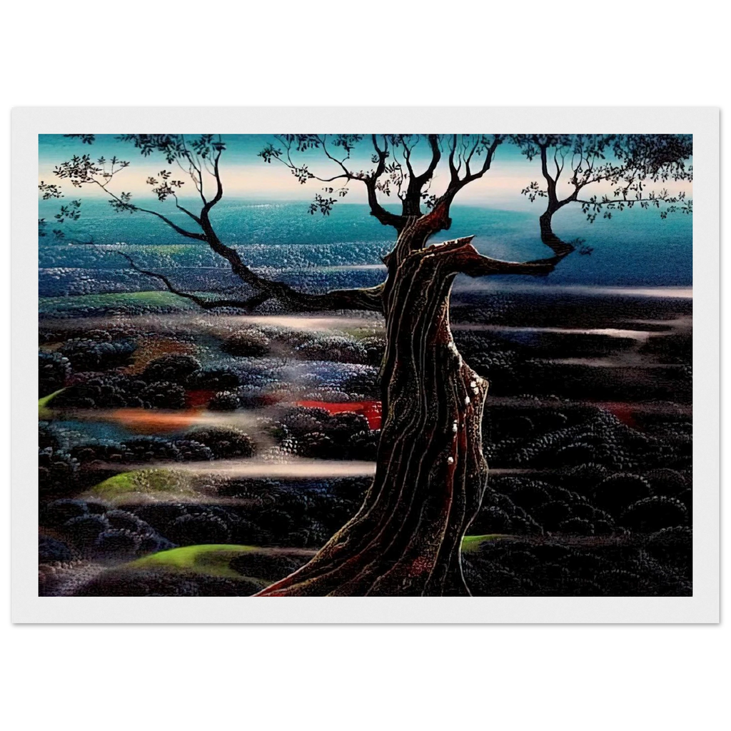 Wild Valley Framed Poster | Eyvind Earle Framed Prints Wall Art | Eyvind Earle Prints