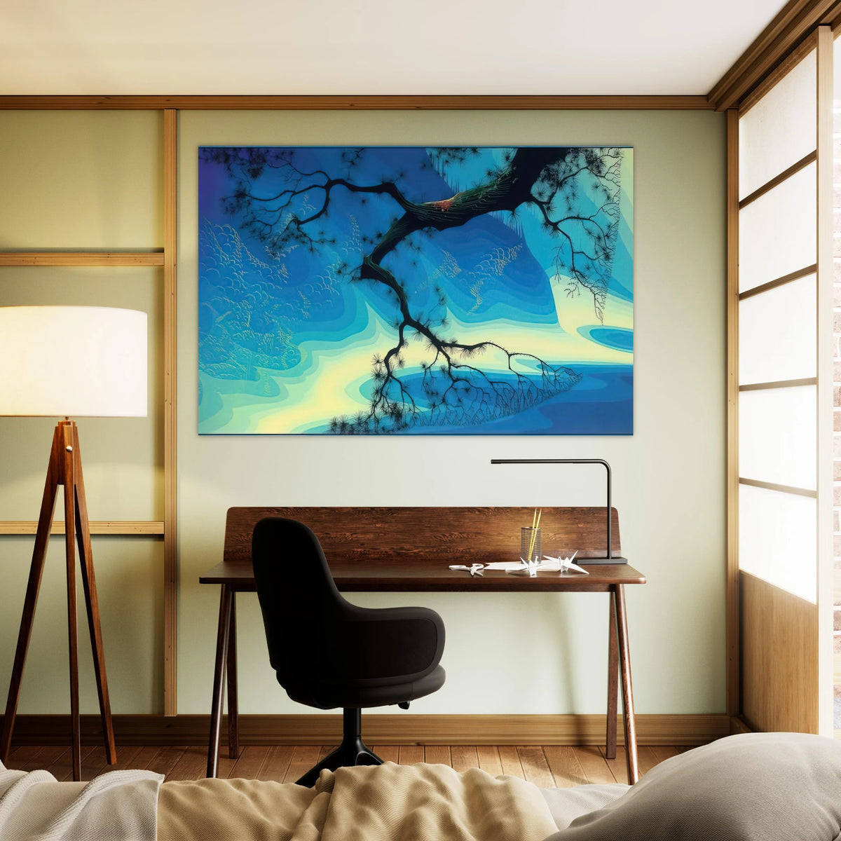 Ocean Mist Poster | Eyvind Earle Poster | Eyvind Earle Prints