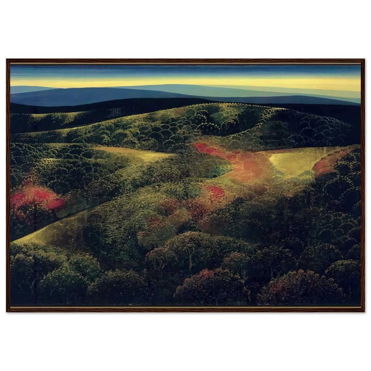 Late October Framed Poster | Eyvind Earle Framed Prints Wall Art | Eyvind Earle Prints