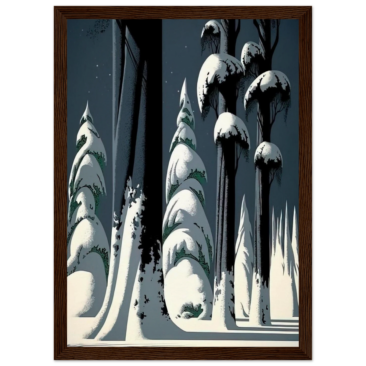 Yosemite Framed Poster | Eyvind Earle Framed Prints Wall Art | Eyvind Earle Prints