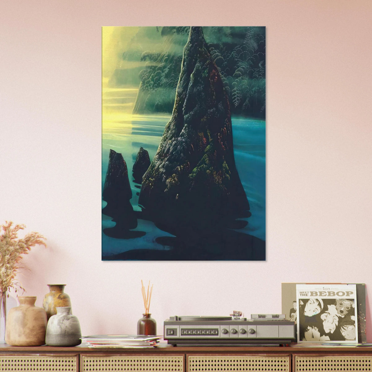 The Rock Canvas | Eyvind Earle Canvas | Eyvind Earle Prints