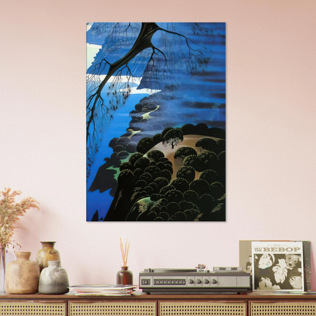 Mystical Coastline Canvas | Eyvind Earle Canvas | Eyvind Earle Prints