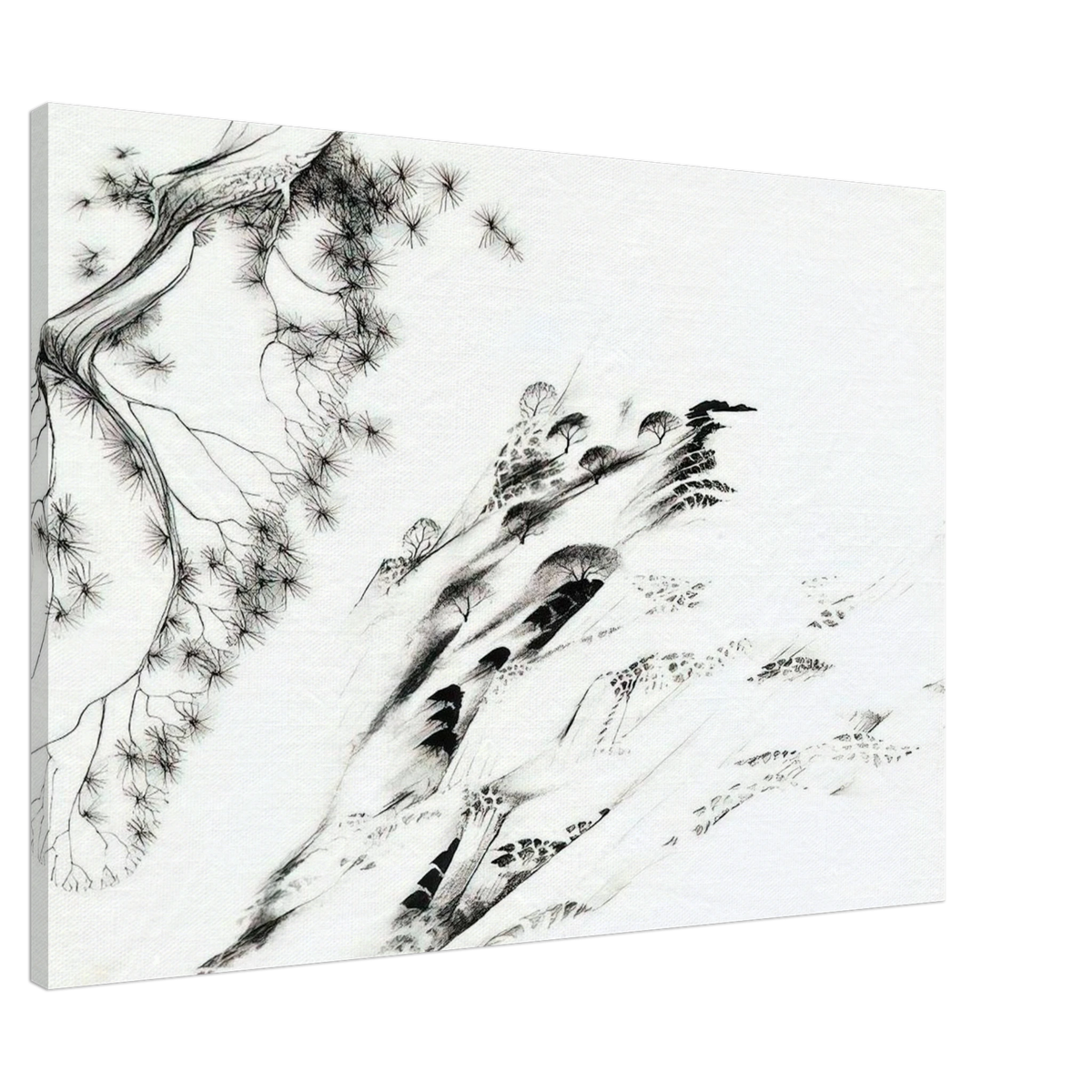 Hillside Canvas | Eyvind Earle Canvas | Eyvind Earle Prints