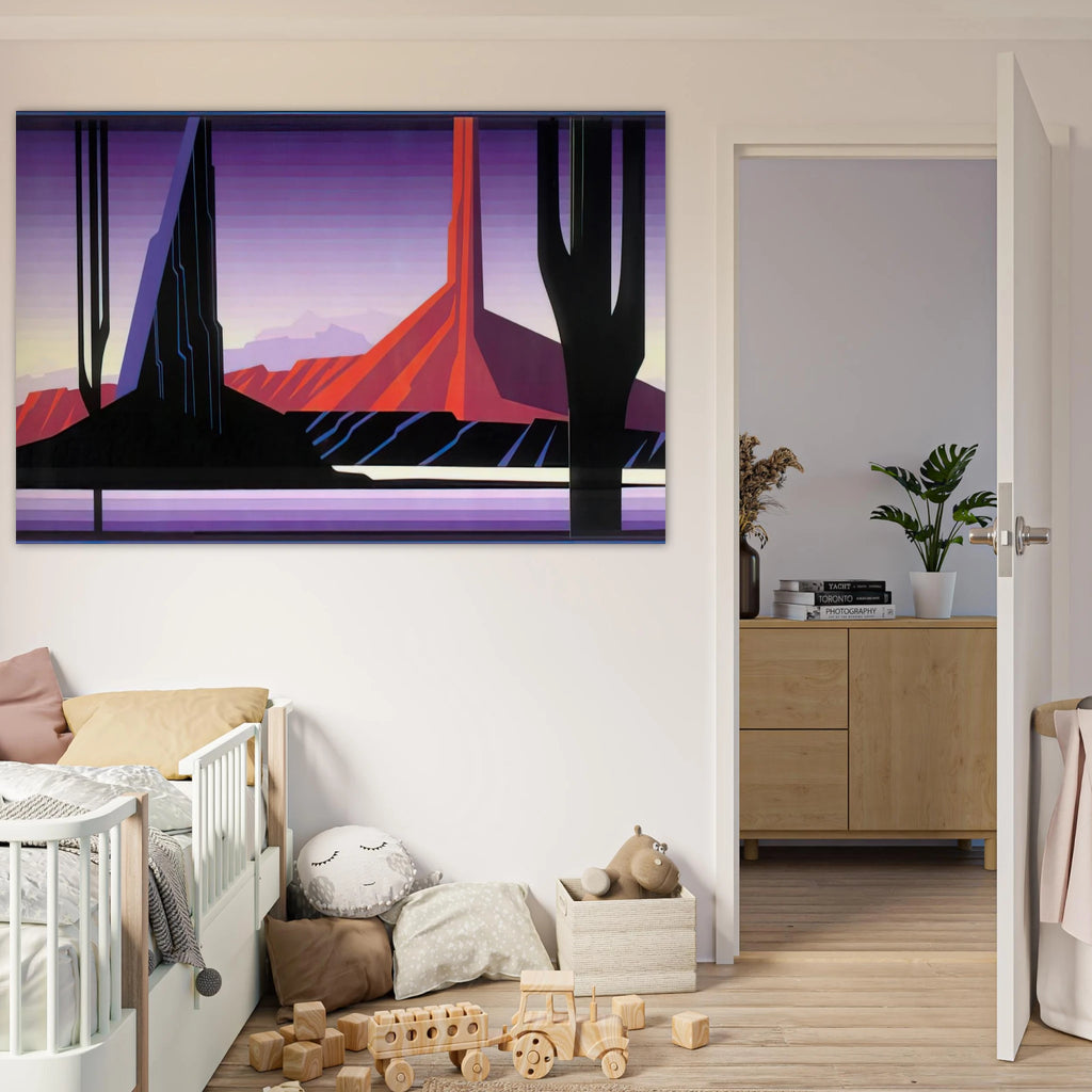 Beneath A Silent Sky Poster | Eyvind Earle Poster | Eyvind Earle Prints