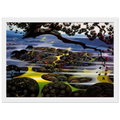Mystic Mountain Framed Poster | Eyvind Earle Framed Prints Wall Art | Eyvind Earle Prints