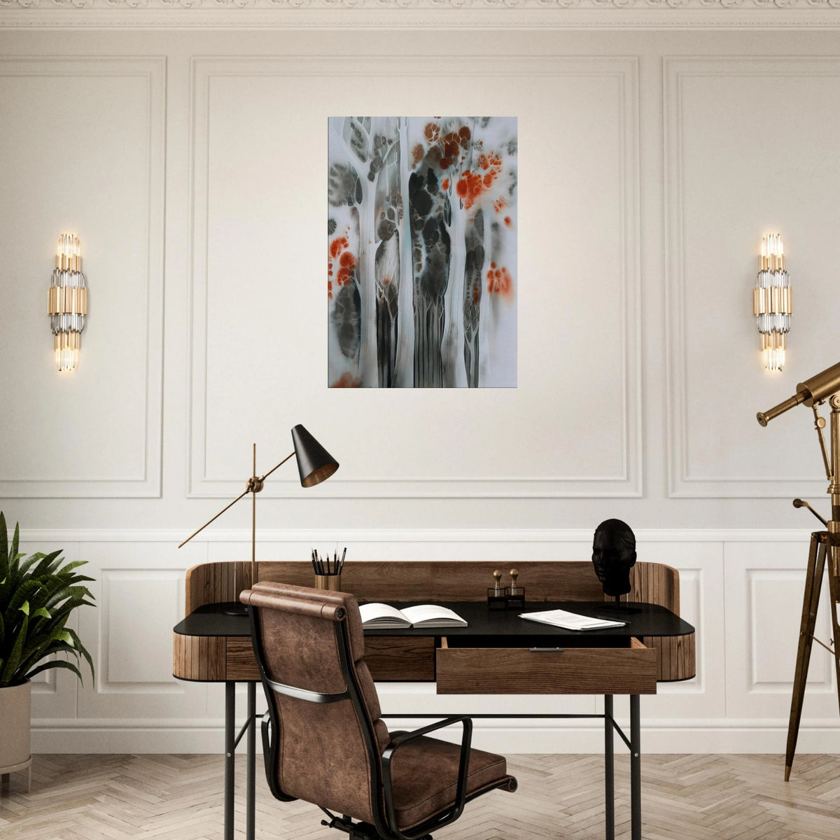Autumn Forest Canvas | Eyvind Earle Canvas | Eyvind Earle Prints
