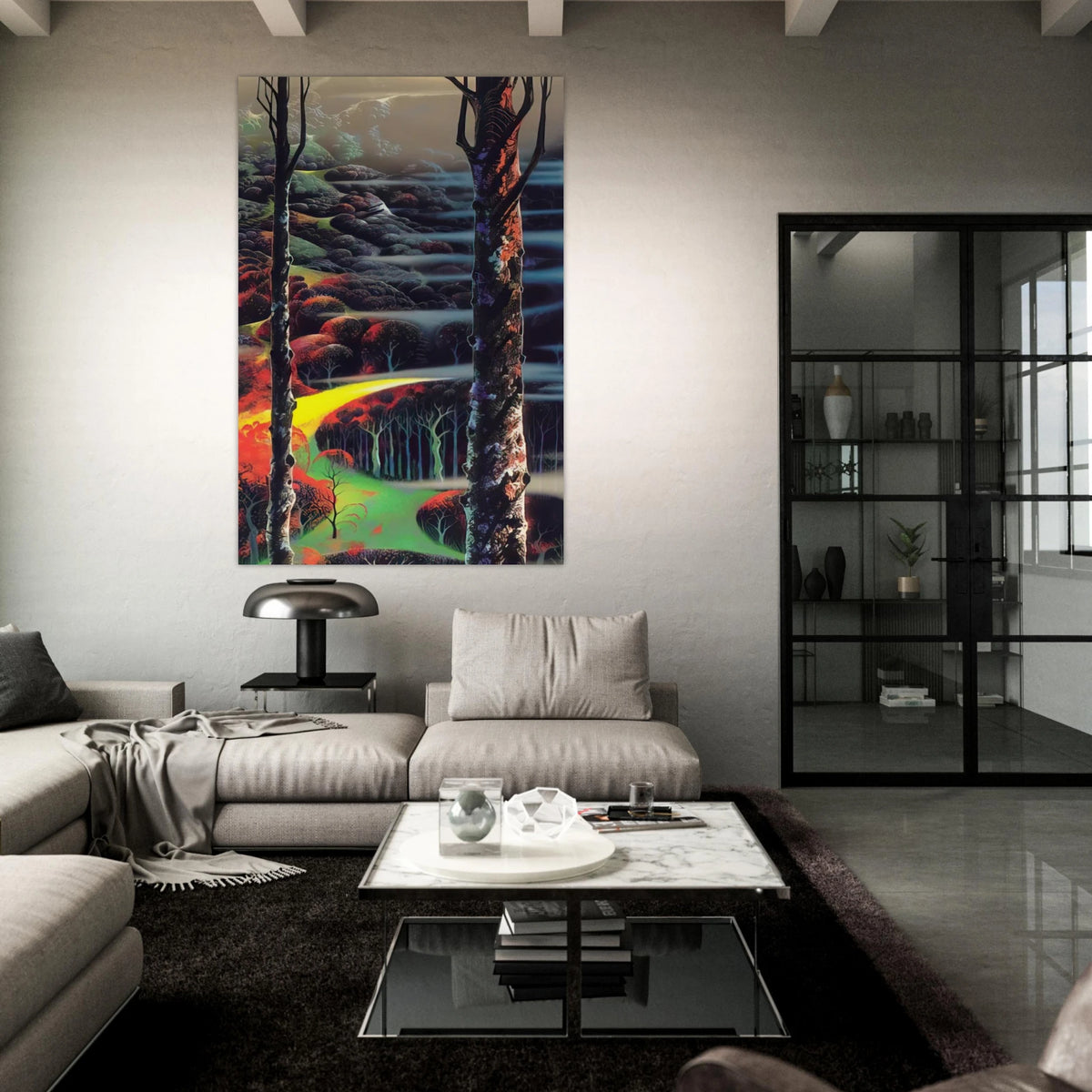 A Touch of Autumn Poster | Eyvind Earle Poster | Eyvind Earle Prints