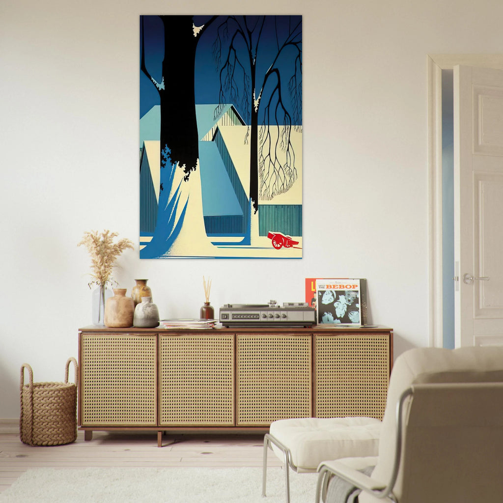 Turquoise Poster | Eyvind Earle Poster | Eyvind Earle Prints