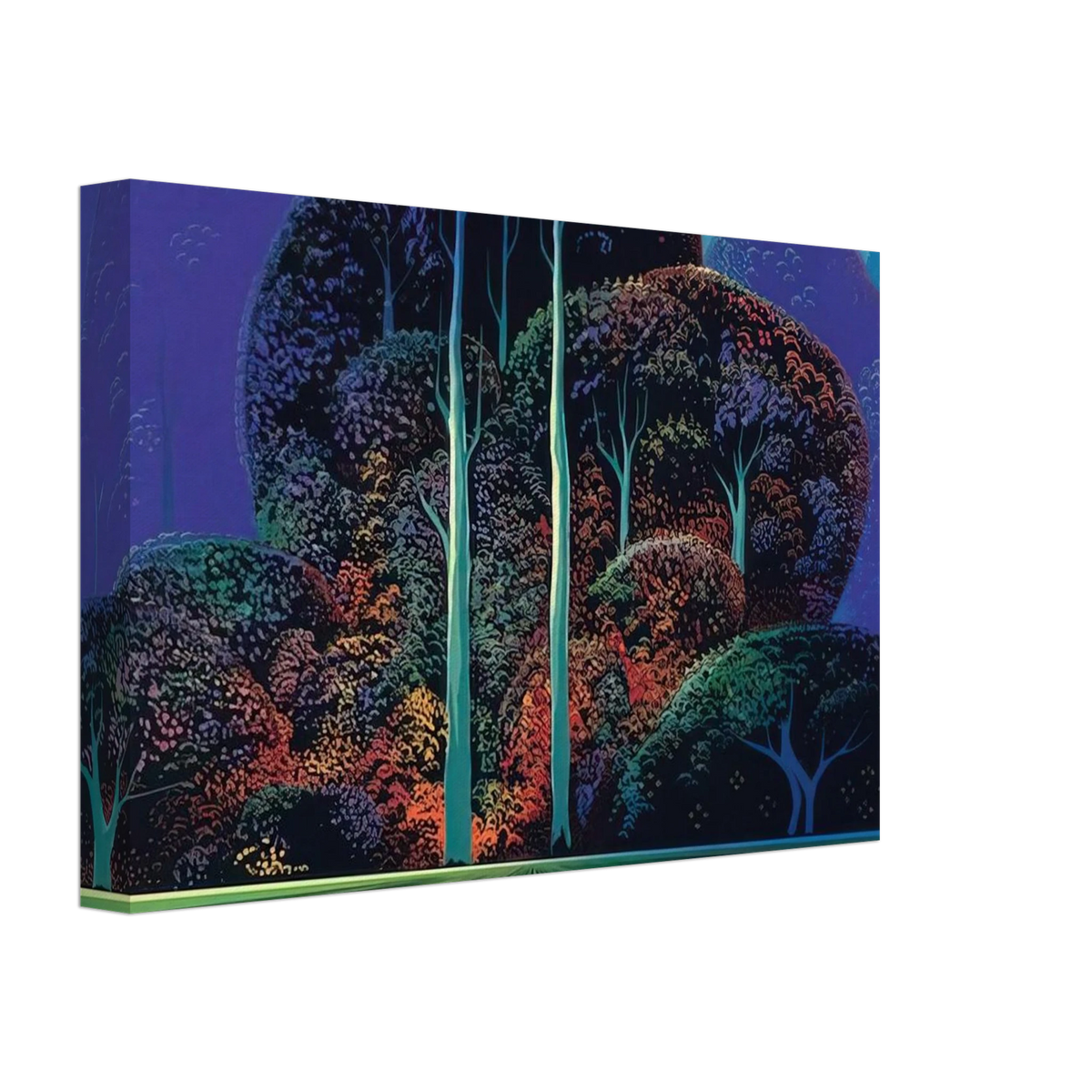 Softening Shades of Twilight Canvas | Eyvind Earle Canvas | Eyvind Earle Prints
