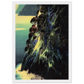 Big Sur Poem Framed Poster | Eyvind Earle Framed Prints Wall Art | Eyvind Earle Prints