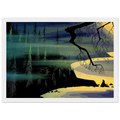 Blue Mist Framed Poster | Eyvind Earle Framed Prints Wall Art | Eyvind Earle Prints