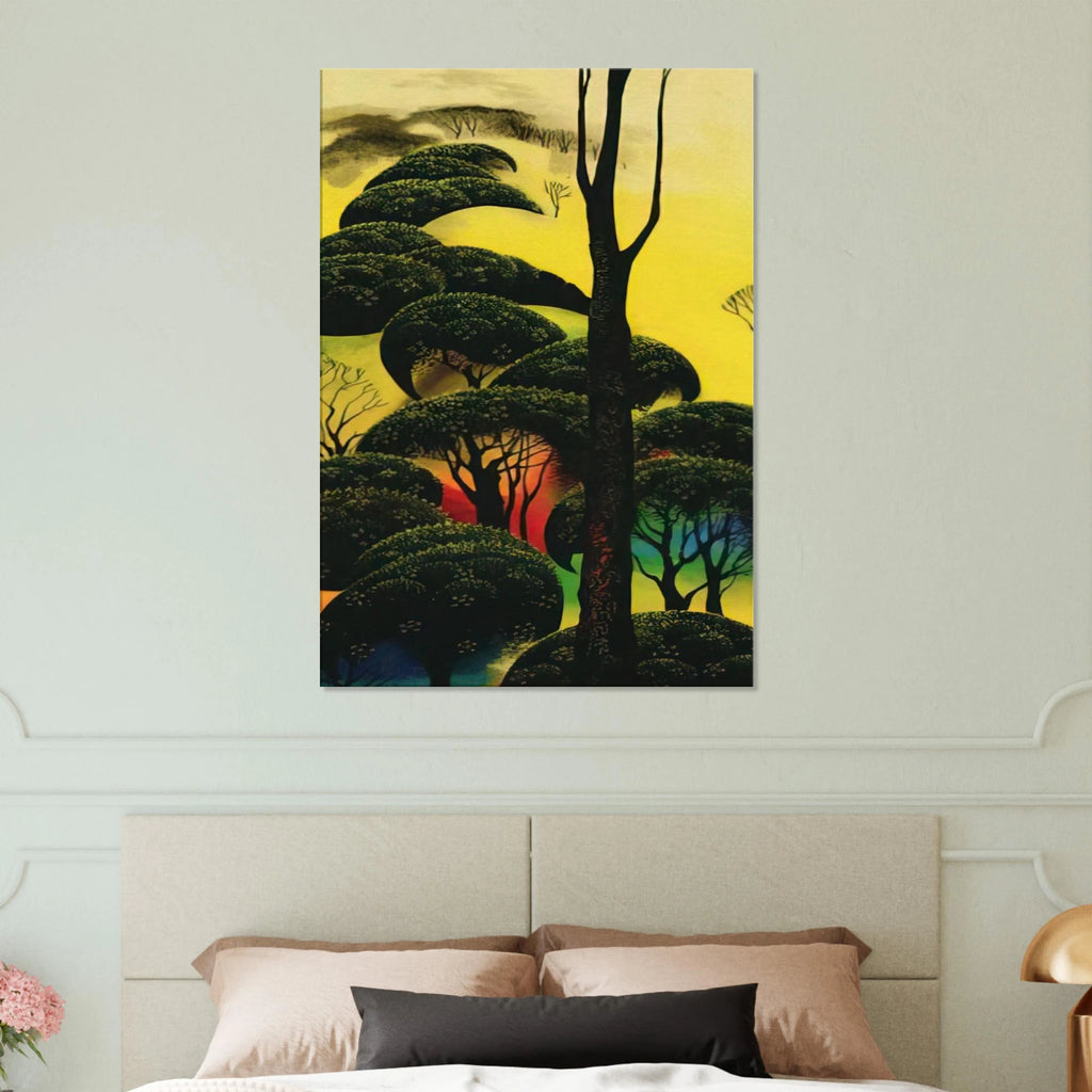 Climbing Oaks Canvas | Eyvind Earle Canvas | Eyvind Earle Prints