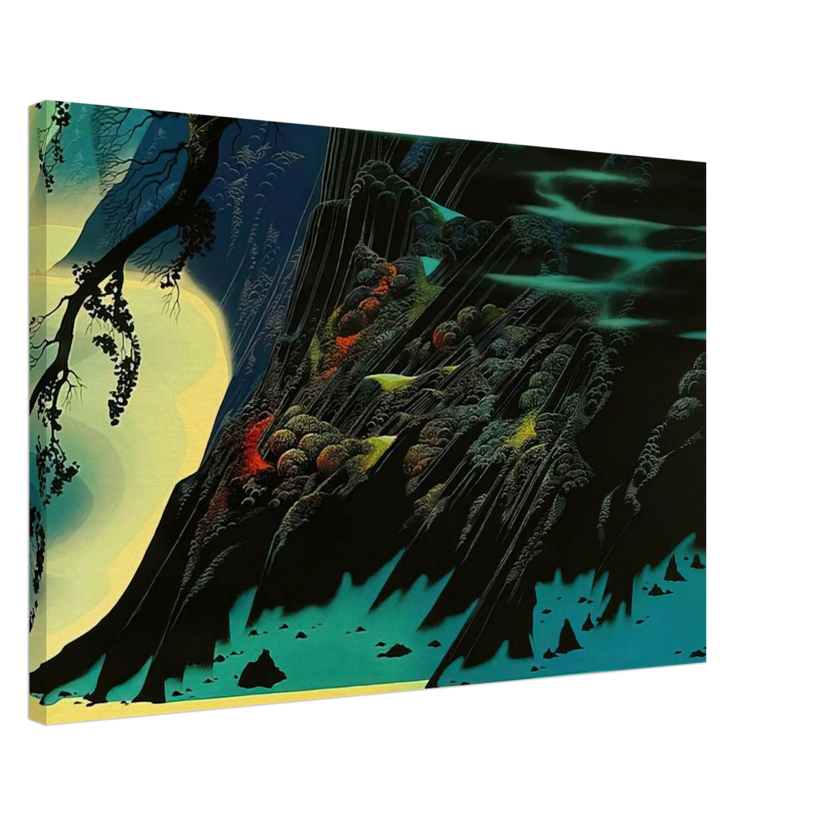 Coastal Magic Canvas | Eyvind Earle Canvas | Eyvind Earle Prints