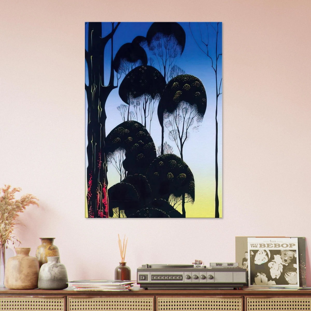 Sunrise Canvas | Eyvind Earle Canvas | Eyvind Earle Prints