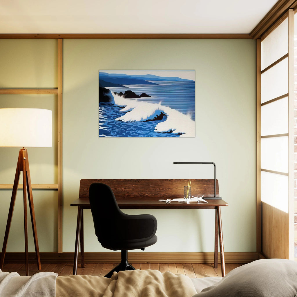 The Wave Canvas | Eyvind Earle Canvas | Eyvind Earle Prints