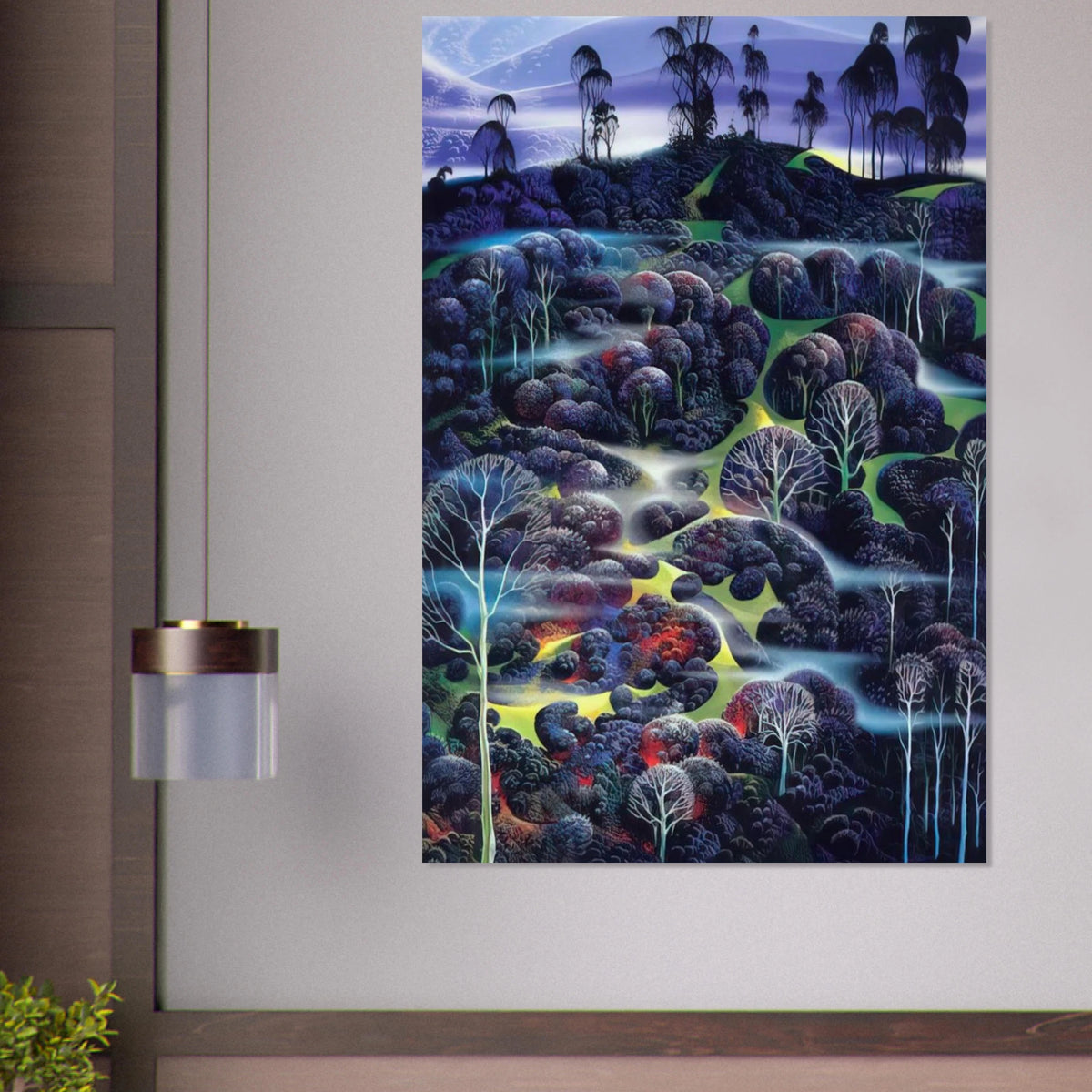 Solemn Solitude Poster | Eyvind Earle Poster | Eyvind Earle Prints