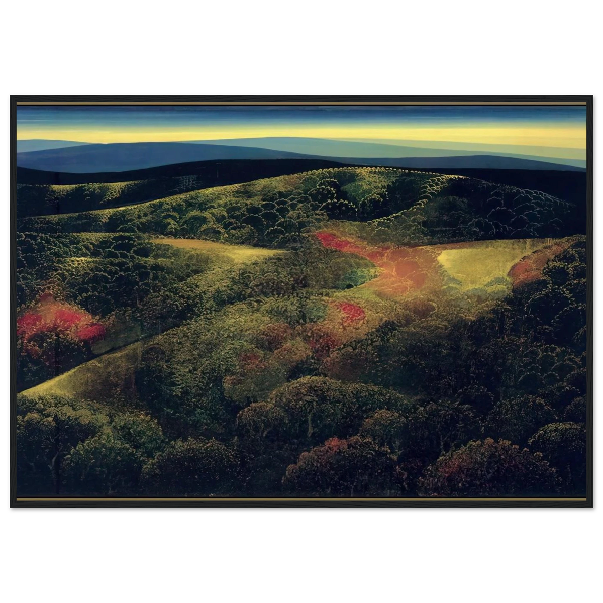 Late October Framed Poster | Eyvind Earle Framed Prints Wall Art | Eyvind Earle Prints