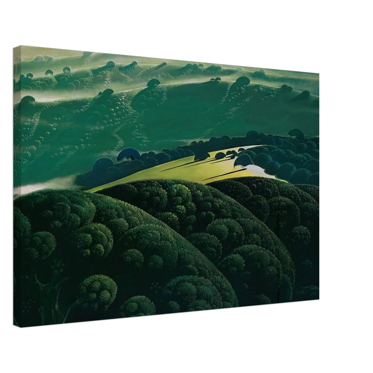 Morning Fog Canvas | Eyvind Earle Canvas | Eyvind Earle Prints