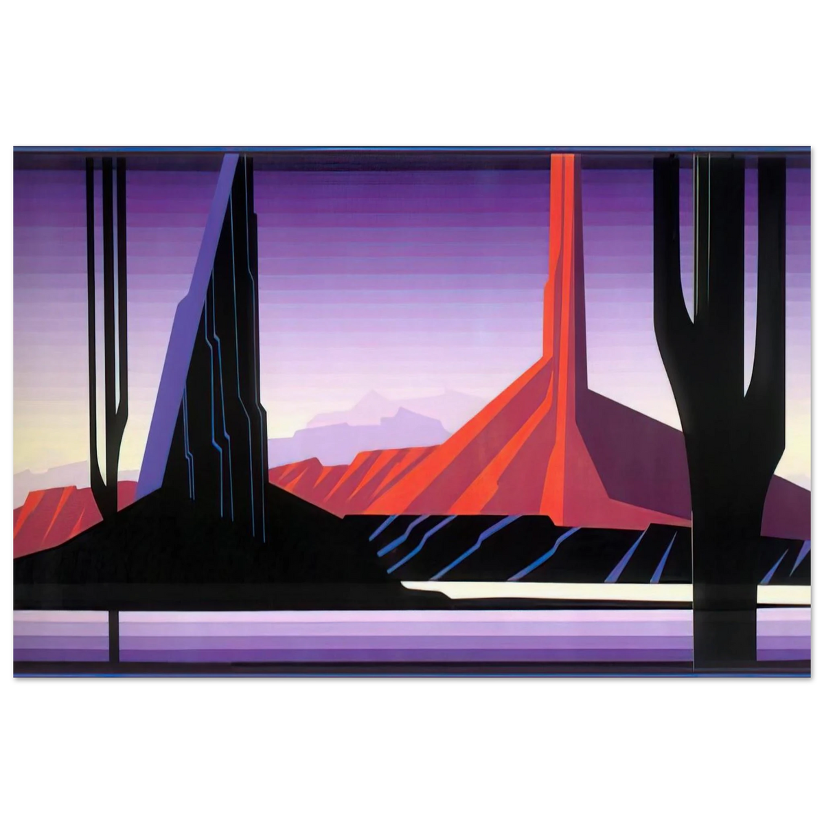 Beneath A Silent Sky Poster | Eyvind Earle Poster | Eyvind Earle Prints