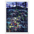 Solemn Solitude Framed Poster | Eyvind Earle Framed Prints Wall Art | Eyvind Earle Prints
