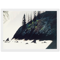 Spruce Redwoods and Pine Framed Poster | Eyvind Earle Framed Prints Wall Art | Eyvind Earle Prints