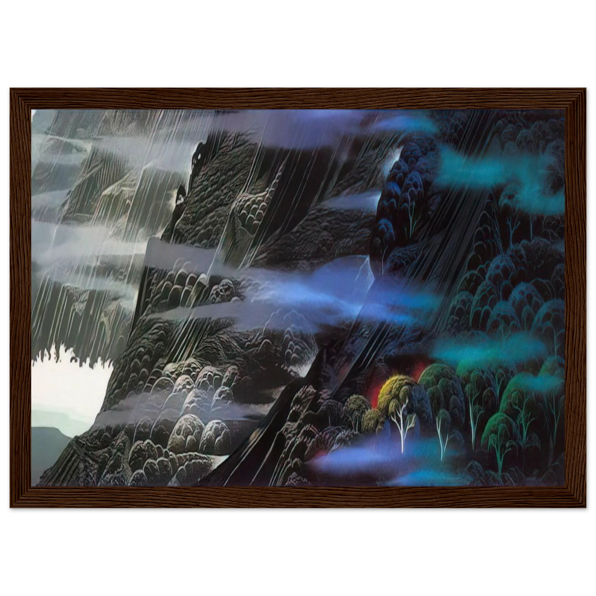Emerald Coast Framed Poster | Eyvind Earle Framed Prints Wall Art | Eyvind Earle Prints