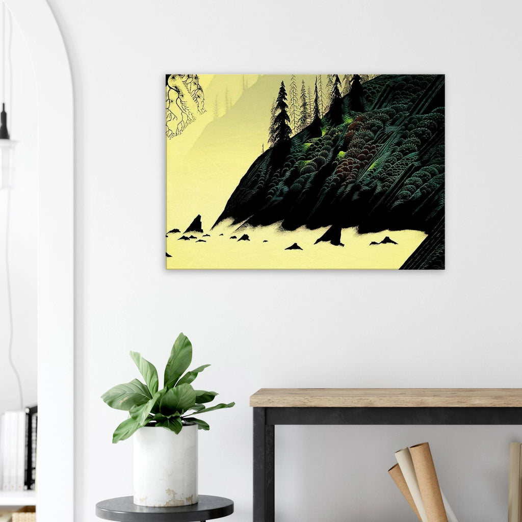 Spruce Redwood and Pine Canvas | Eyvind Earle Canvas | Eyvind Earle Prints