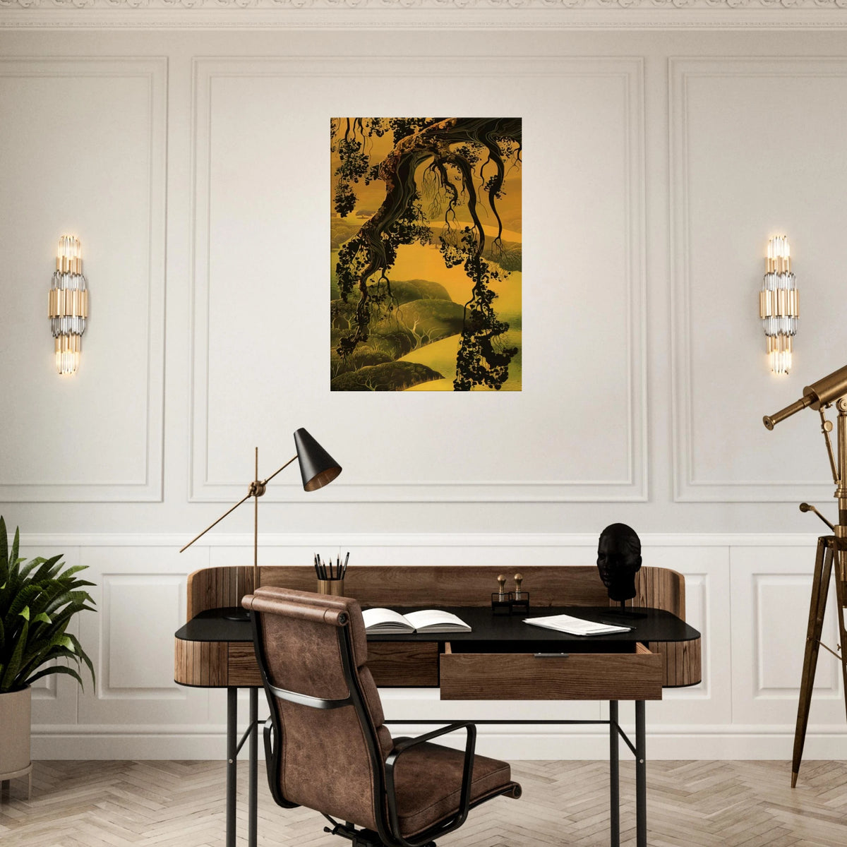 Yorktown Branch Canvas | Eyvind Earle Canvas | Eyvind Earle Prints