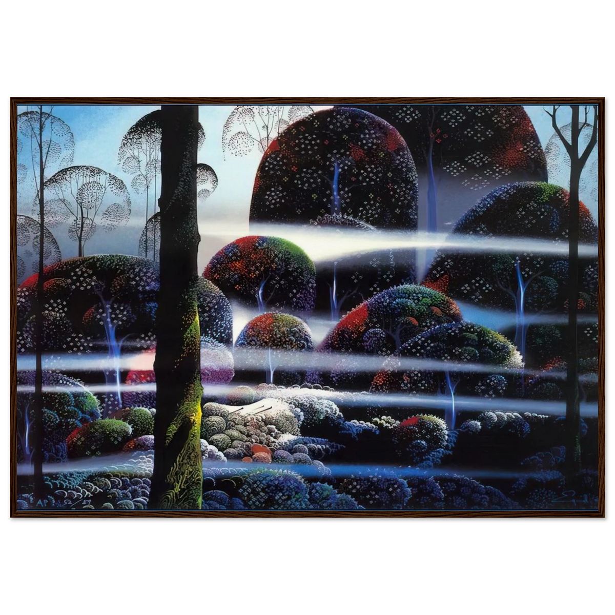 Beyond Paradise Framed Poster | Eyvind Earle Framed Prints Wall Art | Eyvind Earle Prints