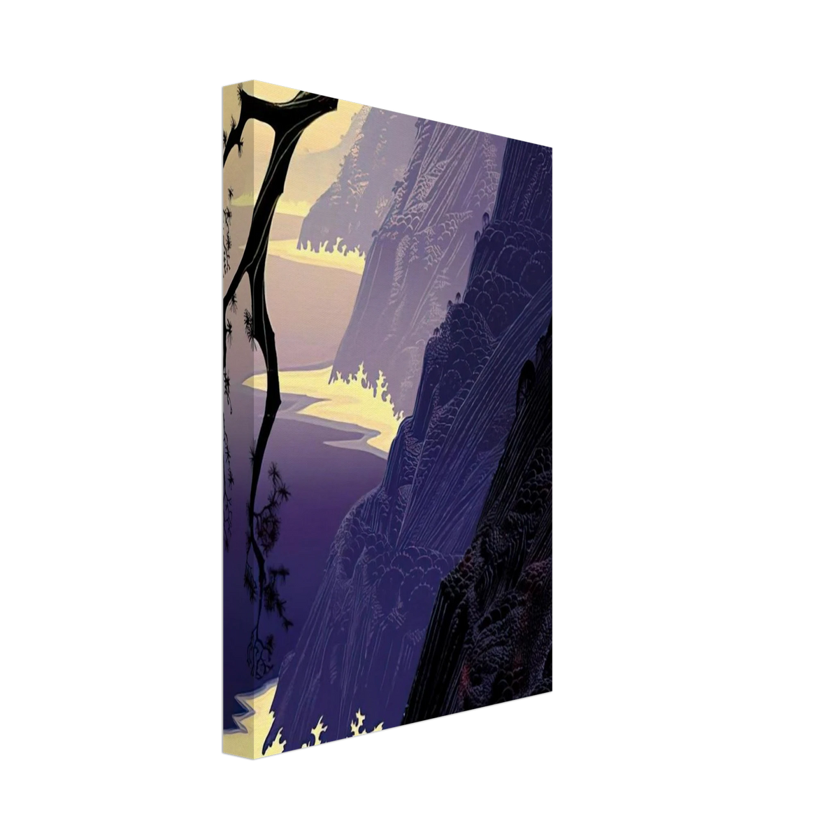 Purple Mist Canvas | Eyvind Earle Canvas | Eyvind Earle Prints