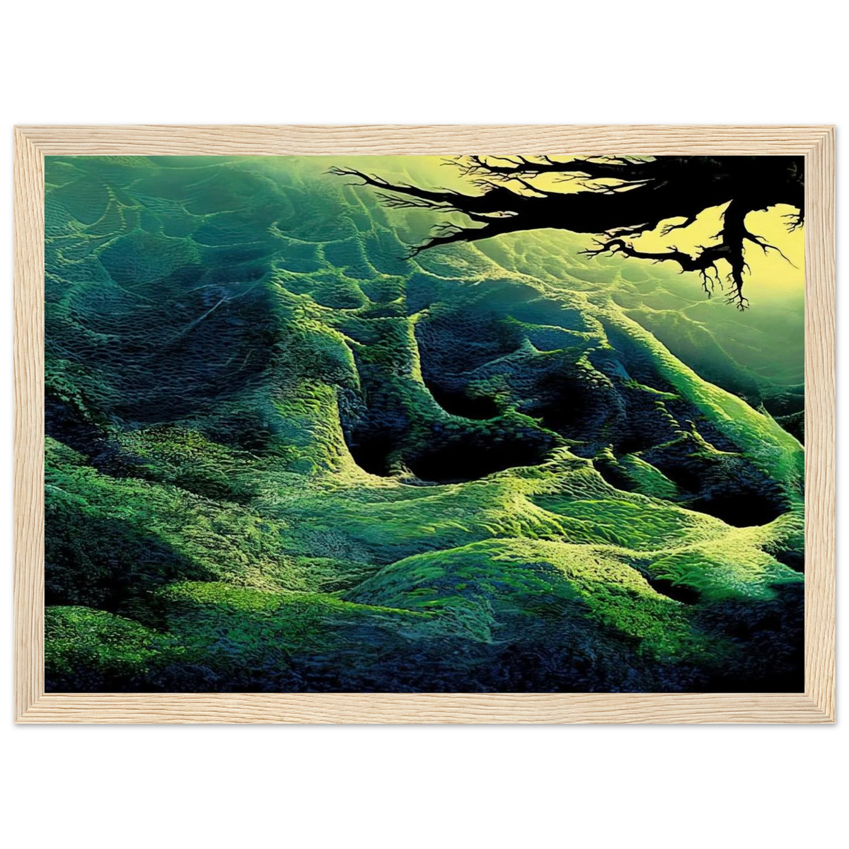 My Soul Framed Poster | Eyvind Earle Framed Prints Wall Art | Eyvind Earle Prints
