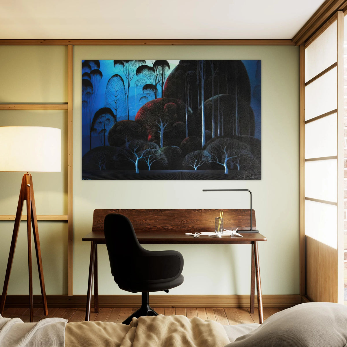 Enchanted Forest Poster | Eyvind Earle Poster | Eyvind Earle Prints
