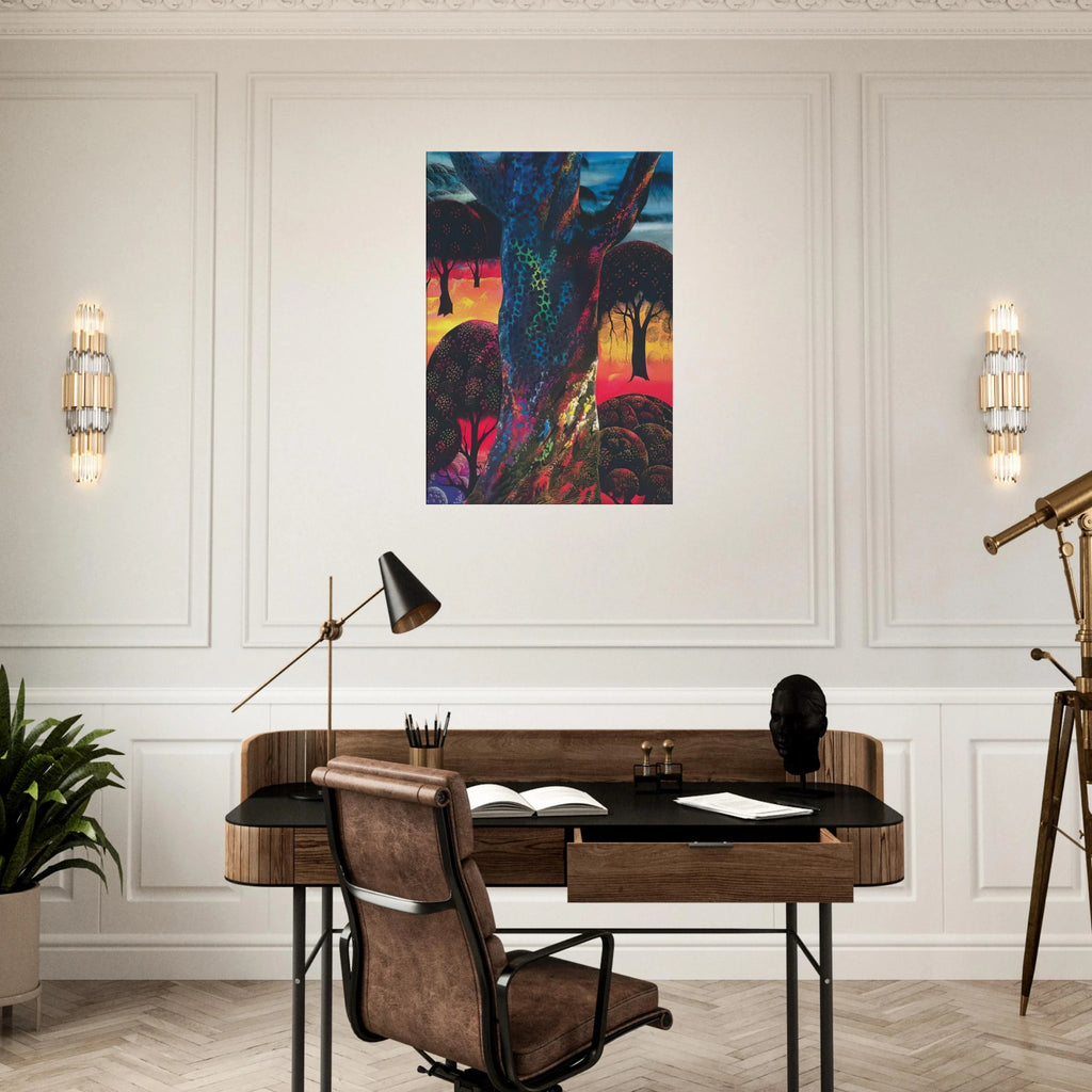 Fire Magic Canvas | Eyvind Earle Canvas | Eyvind Earle Prints