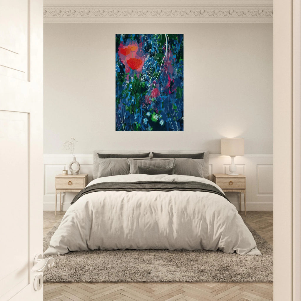 Poppies Canvas | Eyvind Earle Canvas | Eyvind Earle Prints