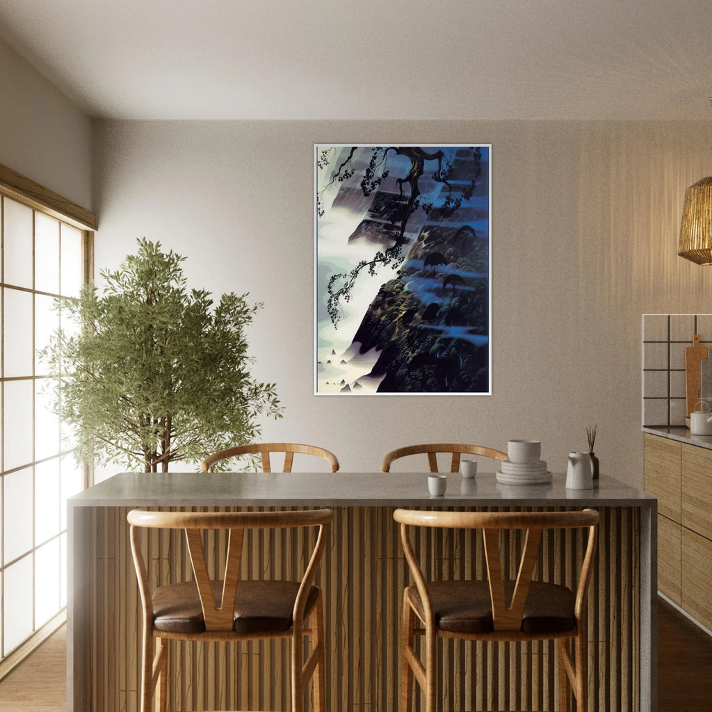 Sea Wind and Fog Framed Poster | Eyvind Earle Framed Prints Wall Art | Eyvind Earle Prints